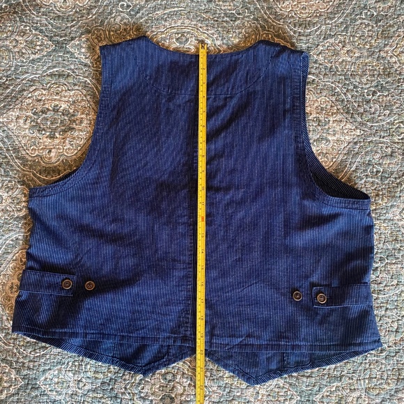 J Crew Lightweight Cotton Vest NWT Size 16 - Picture 6 of 13